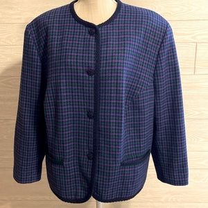 Pendleton vintage wool blazer jacket. Size 16